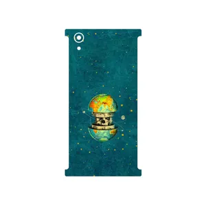 MAHOOT Collage of Earth Face Cover Sticker for Sony Xperia XA1 Plus