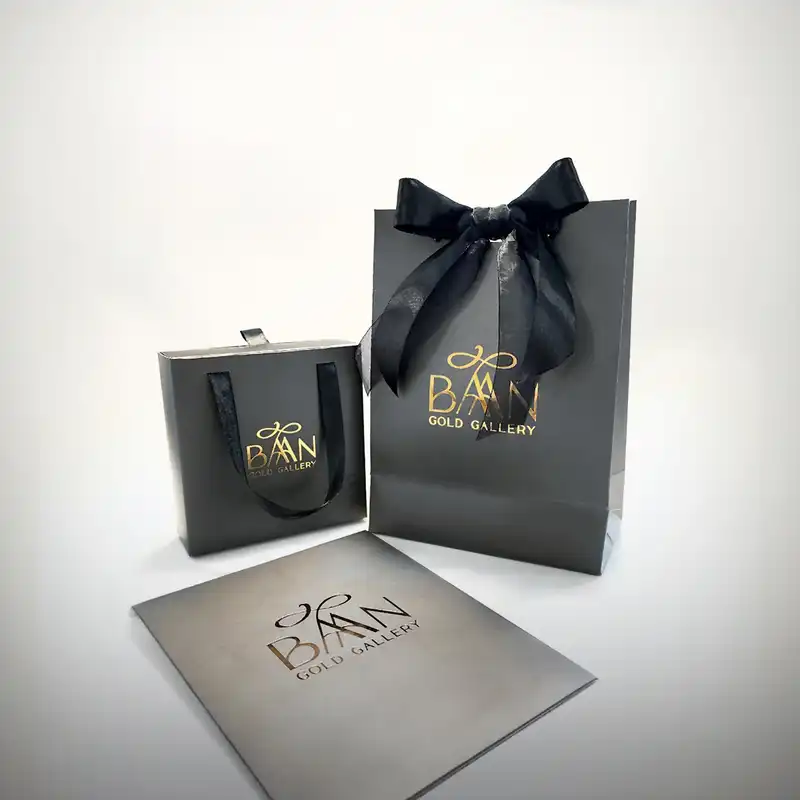 گردنبند طلا 18 عیار زنانه بان گالری مدل مارینا