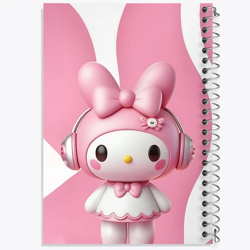 دفتر مشق 100 برگ خندالو طرح ملودی کد N4814