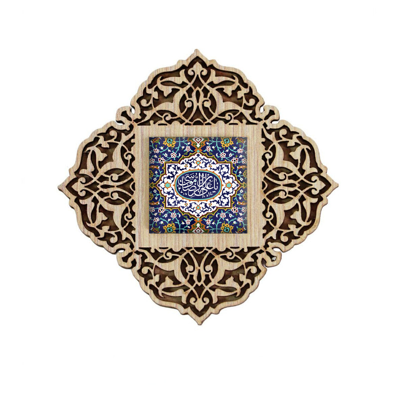 مگنت مدل چوب و کاشی H2 کد 124