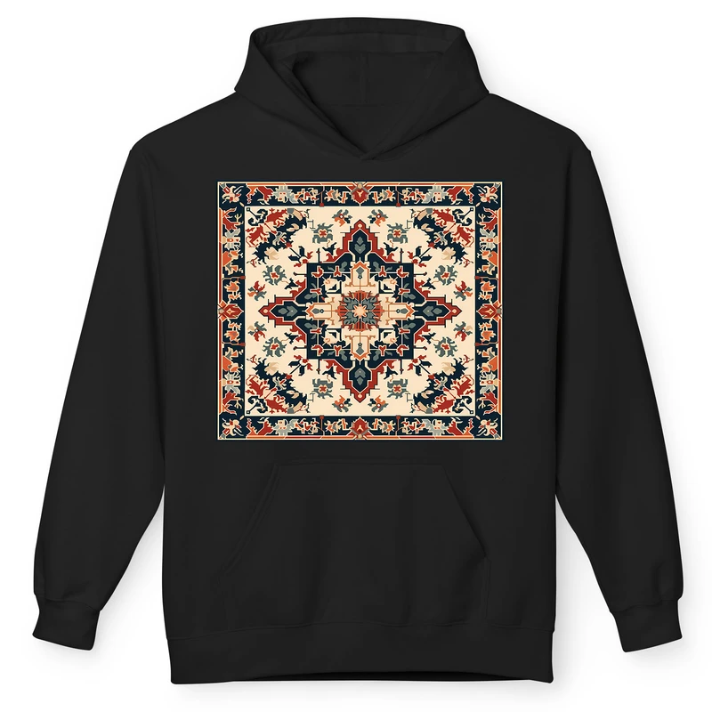 هودی مردانه پاد آفرین مدل فرش ایرانی کد 30