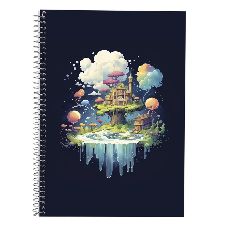 دفتر لغت 50 برگ مدوپد طرح Ghibli کد DF2482