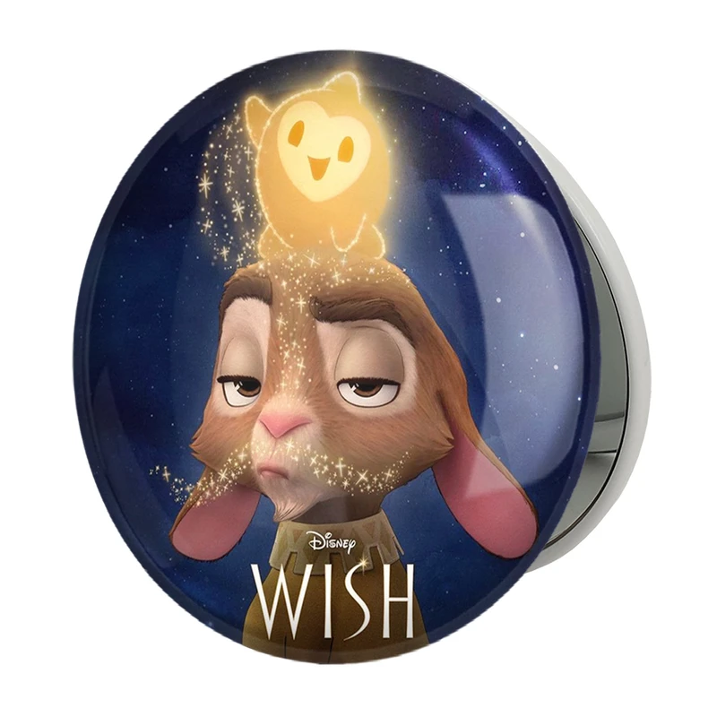 آینه جیبی خندالو طرح آرزو Wish مدل تاشو کد 31184