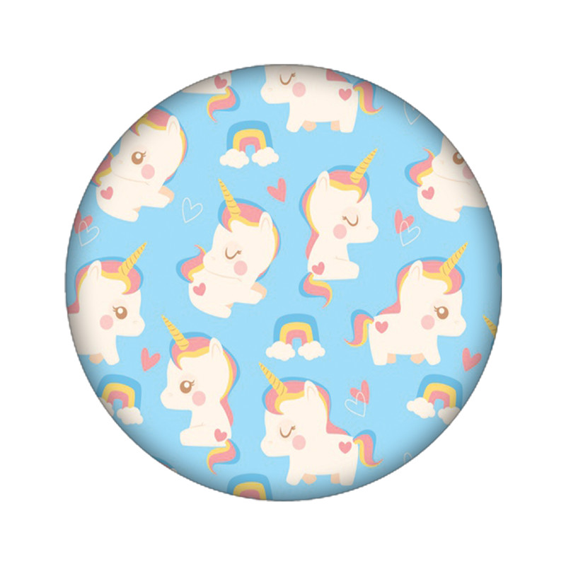 استیکر تزئینی موبایل مدل یونیکورن کد 3375