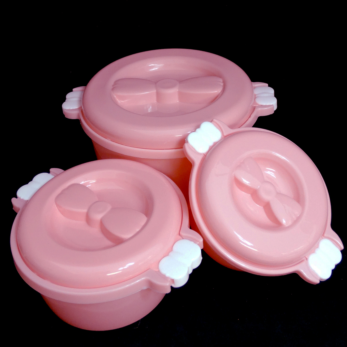 ظرف نگهدارنده مدل قابلمه کد ZG 01 مجموعه 3 عددی