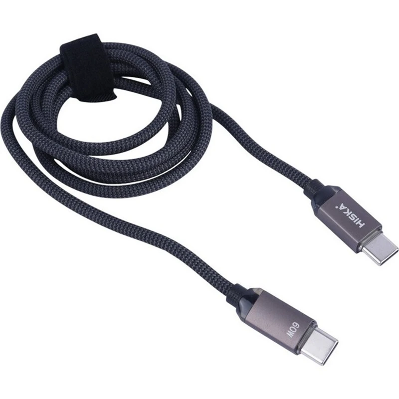 عکس شماره 4 : کابل usb-c هیسکا مدل lx-801cc طول 1متر
