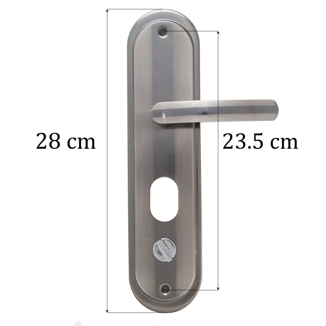 دستگیره در مدل ضدسرقت هلالی کد 212 بسته دو عددی