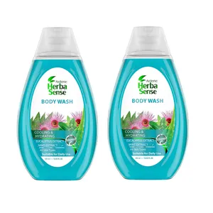 شامپو بدن آردن هرباسنس مدل Cooling And Hydrating با رایحه نعنا واکالیپتوس مناسب انواع پوست حجم 400 میلی لیتر مجموعه 2 عددی