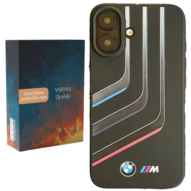 کاور قاب یاران مدل ماشین مناسب برای گوشی موبایل اپل iPhone 16 