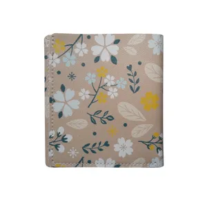 کیف پول دخترانه طرح گل کد KF802