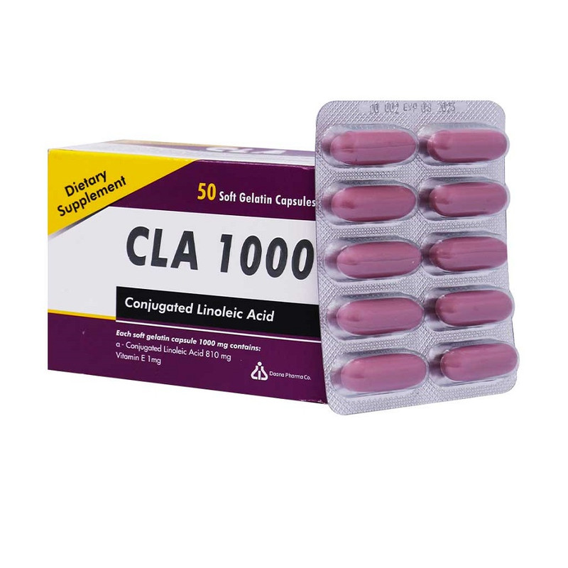 کپسول ژلاتینی سی ال ای 1000 دانا بسته 50 عددی کپسول ژلاتینی سی ال ای 1000 دانا بسته 50 عددی