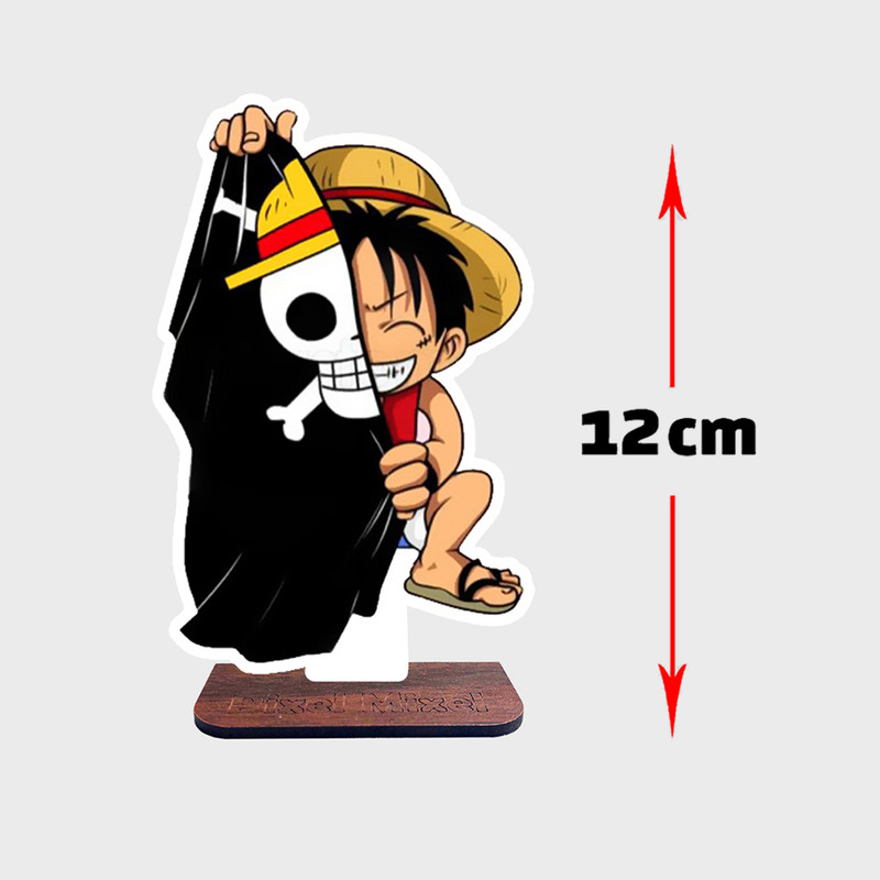 استند رومیزی پیکسل میکسل مدل انیمه وان پیس لوفی