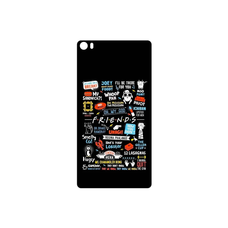 برچسب پوششی ماهوت مدل Friends 2 مناسب برای گوشی موبایل هوآوی P8 Max