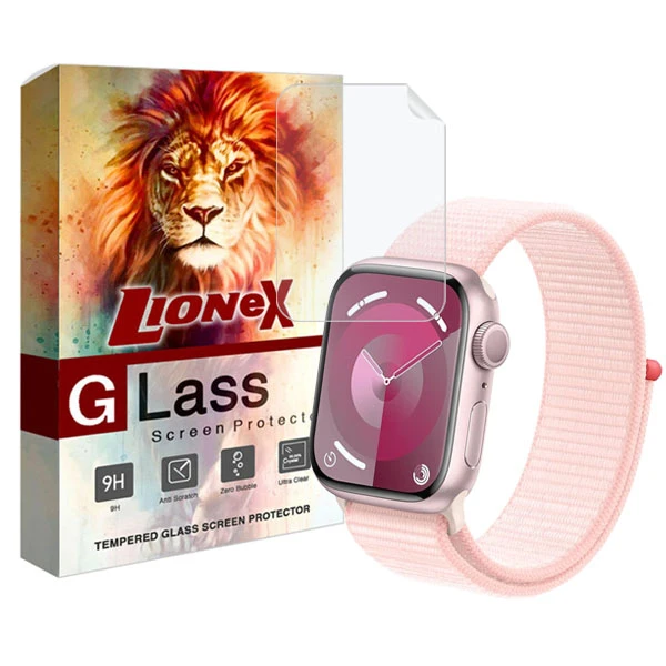 محافظ صفحه نمایش نانو لایونکس مدل MTBWL مناسب برای اپل واچ Series 8 45 mm