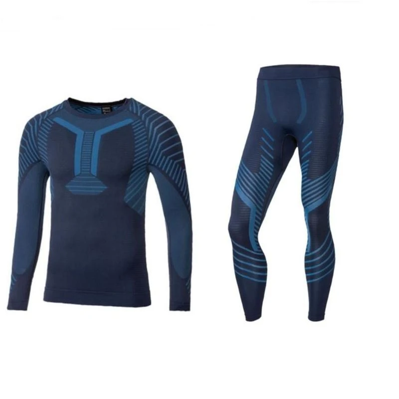 ست تی‌شرت  آستین بلند و لگینگ ورزشی مردانه مدل بیس لایر 