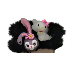 کش مو دخترانه مدل پولیش شب تاب کد 010 مجموعه 2 عددی