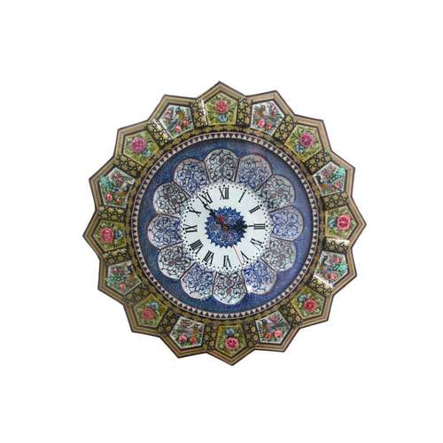 ساعت دیواری خاتمکاری مدل 025