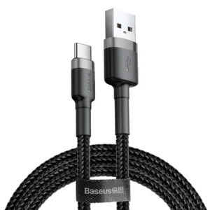 کابل تبدیل USB به USB-C بیسوس مدل Cafule CATKLF طول 2 متر