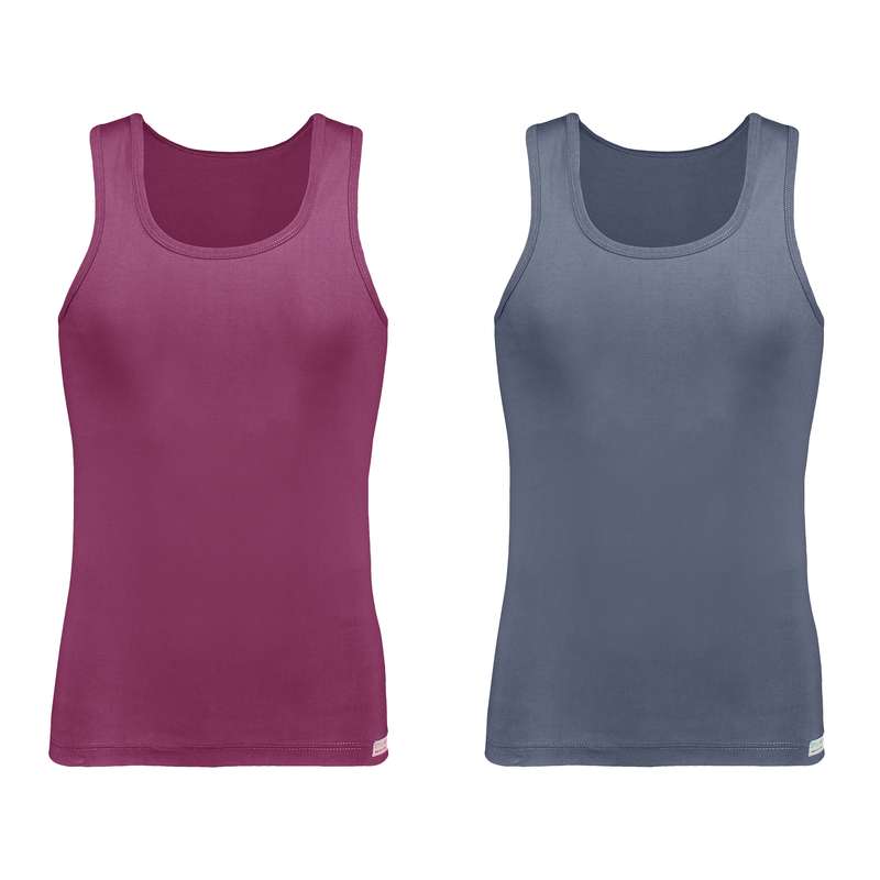 زیرپوش رکابی مردانه برهان تن پوش مدل 01-1-4 بسته 2 عددی