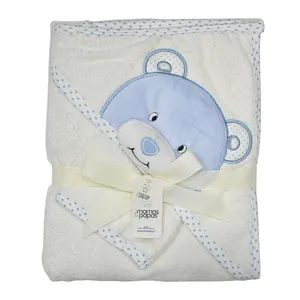 ست 2 تکه حوله نوزاد ماماس اند پاپاس مدل خرس 