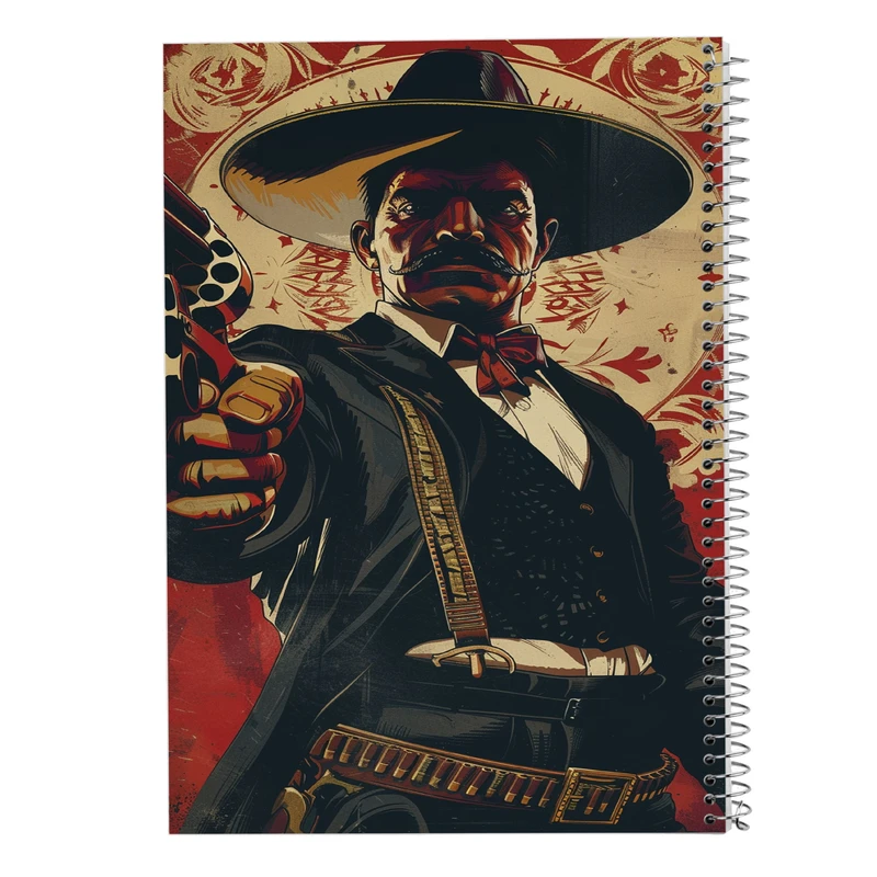 دفتر لیست خرید 50 برگ مدوپد مدل رد دد red dead کد DF13495