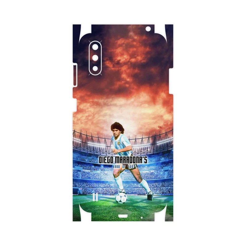 برچسب پوششی ماهوت مدل Diego Maradona-FullSkin مناسب برای گوشی موبایل سامسونگ Galaxy A01