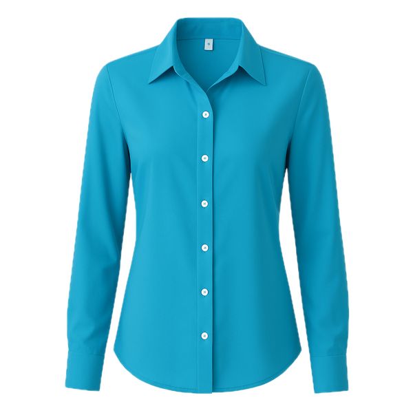 شومیز آستین بلند یقه انگلیسی زنانه مدل مانلی کد ۹۹