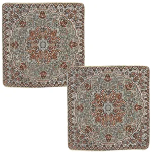 رومیزی ترمه مدل نسترن کد 88 بسته 2 عددی