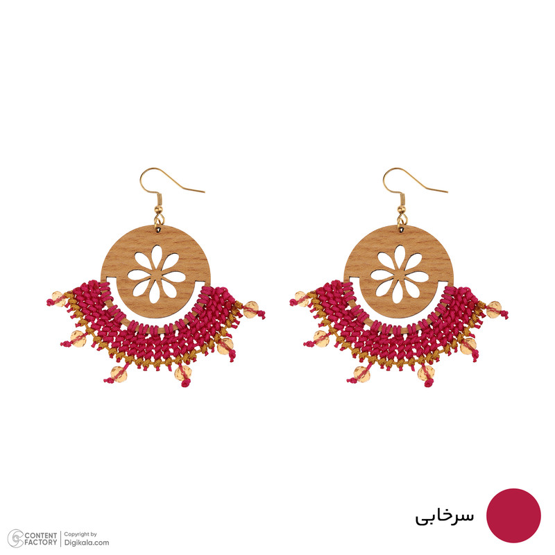 گوشواره دست دوز زنانه بومی مدل 003