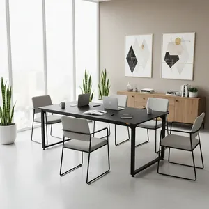 میز جلسه دیزم مدل مونتاژی TLD_asm_160×90_B