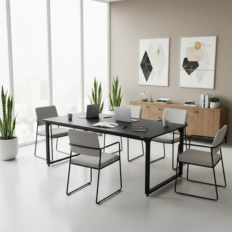 میز جلسه دیزم مدل مونتاژی TLD_asm_150×90_B