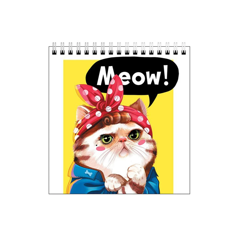 دفتر طراحی طرح گربه قوی  کد 5081300