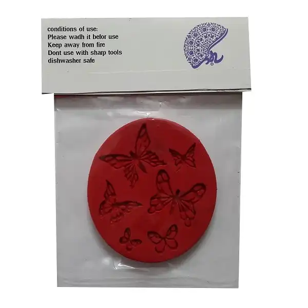 قالب فوندانت به گز مدل پروانه