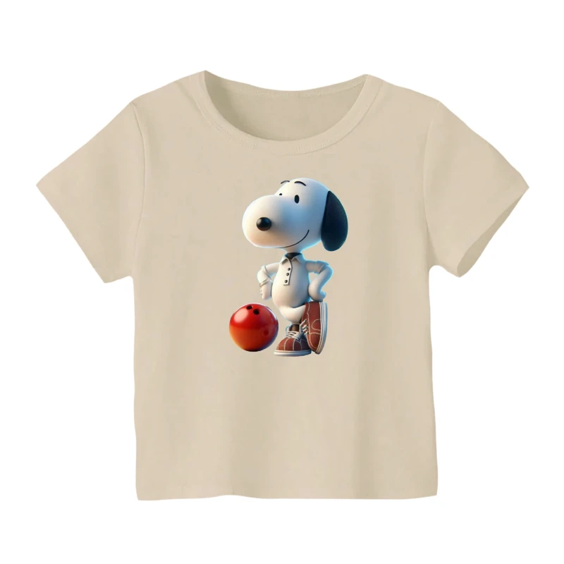 تی شرت آستین کوتاه بچگانه مدل اسنوپی کد ۱۵