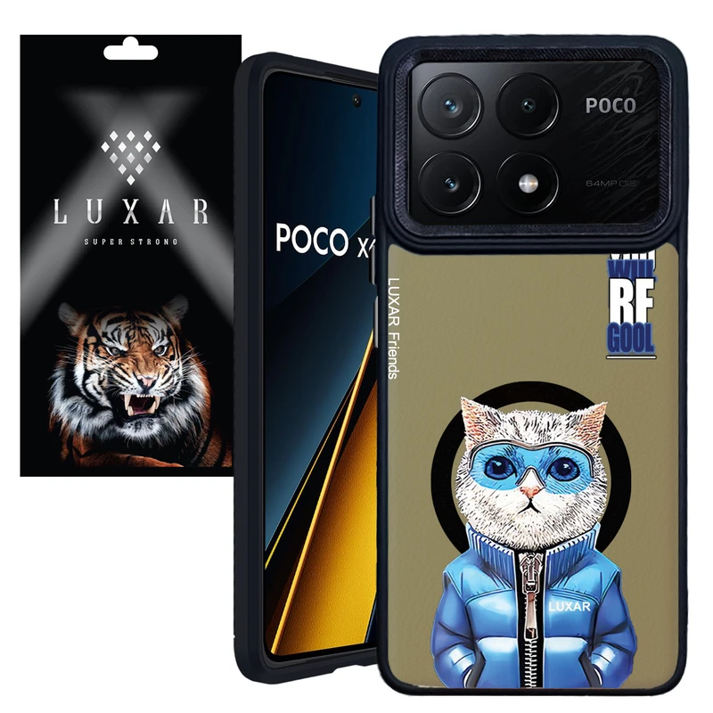 کاور لوکسار مدل Rich Cat مناسب برای گوشی موبایل شیائومی Poco X6 Pro 5G / Redmi K70E