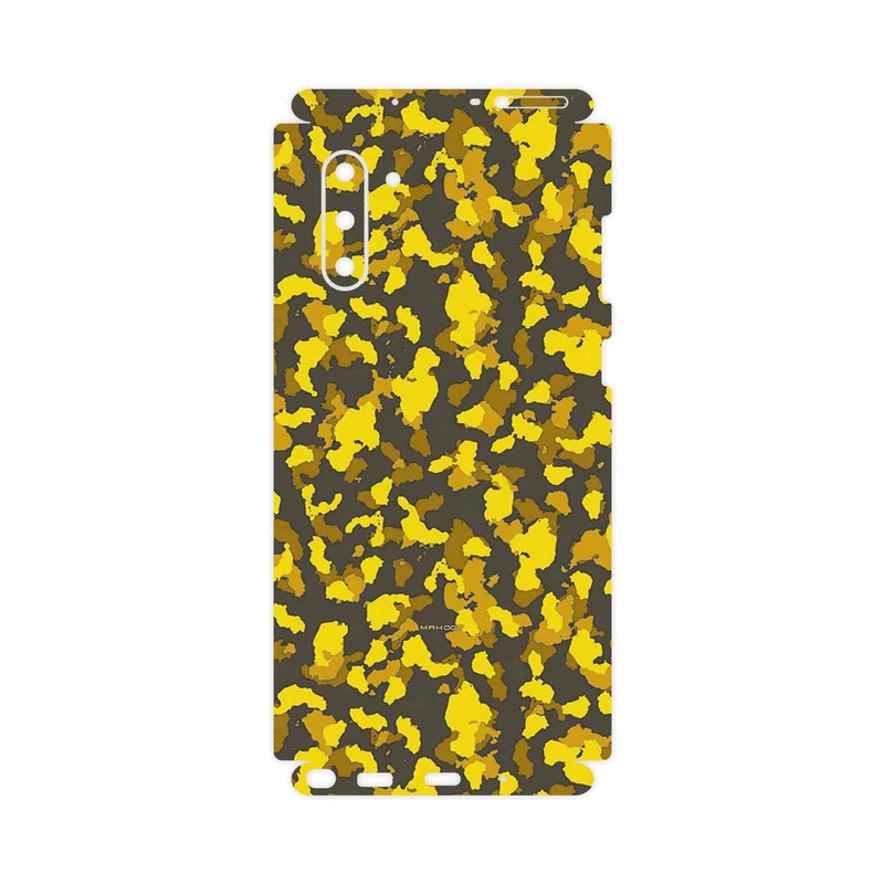 برچسب پوششی ماهوت مدل Yellow Infantry Army-FullSkin مناسب برای گوشی موبایل سامسونگ Galaxy Note 10