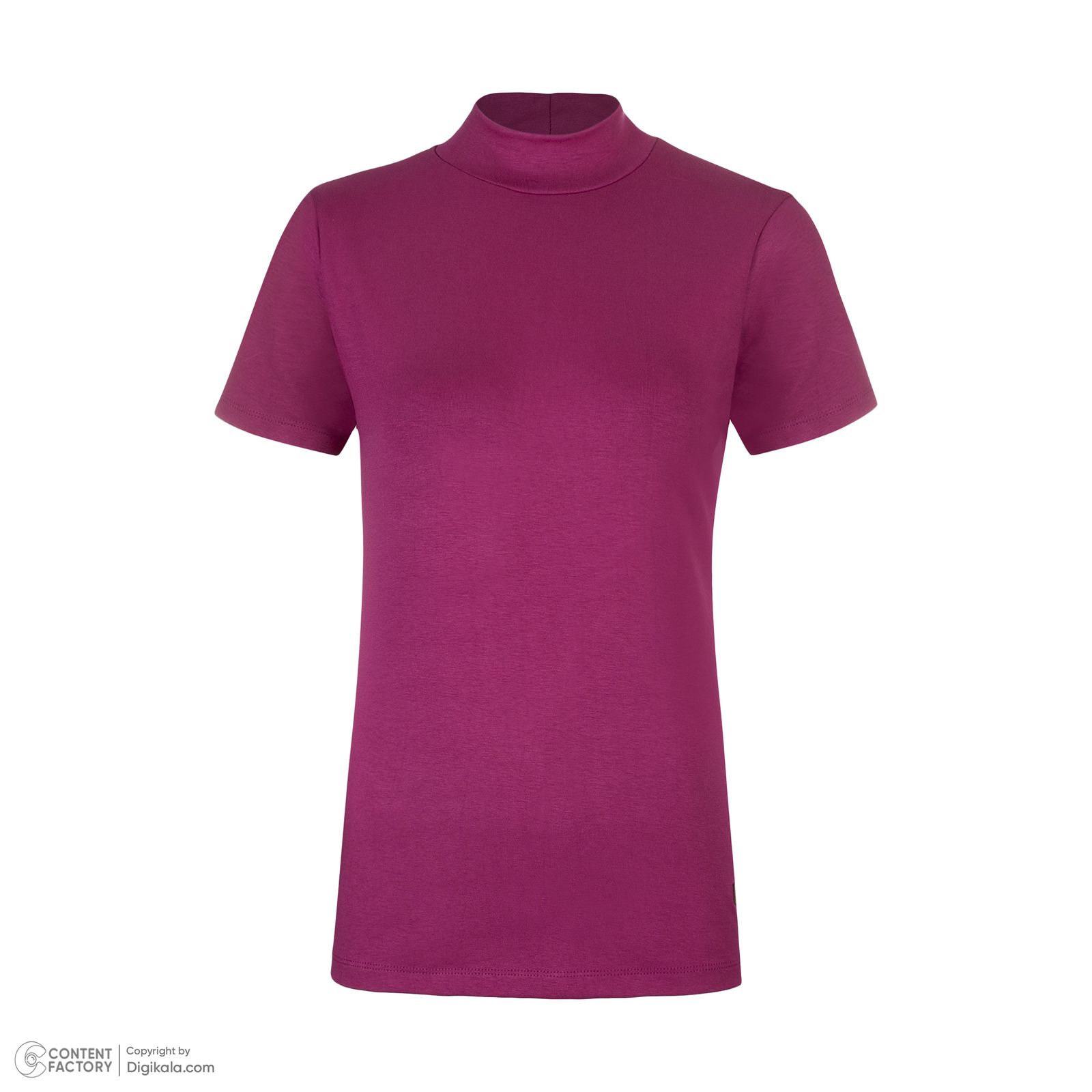 تی شرت آستین کوتاه زنانه برنس مدل باربارا-66  رنگ سرخابی -  - 2