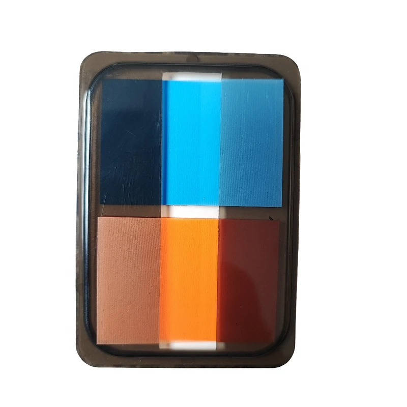 کاغذ چسب دار طرح ساده سایز 3x4سانتی متر بسته 2 عدددی