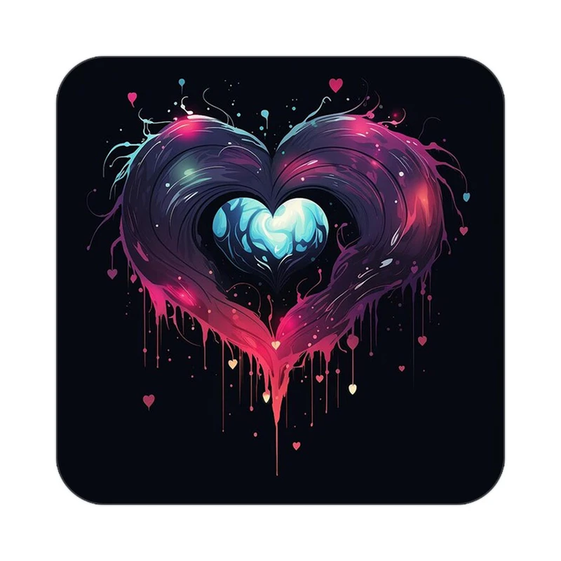 زیر لیوانی کاکتی مدل عاشقانه کد mp11856