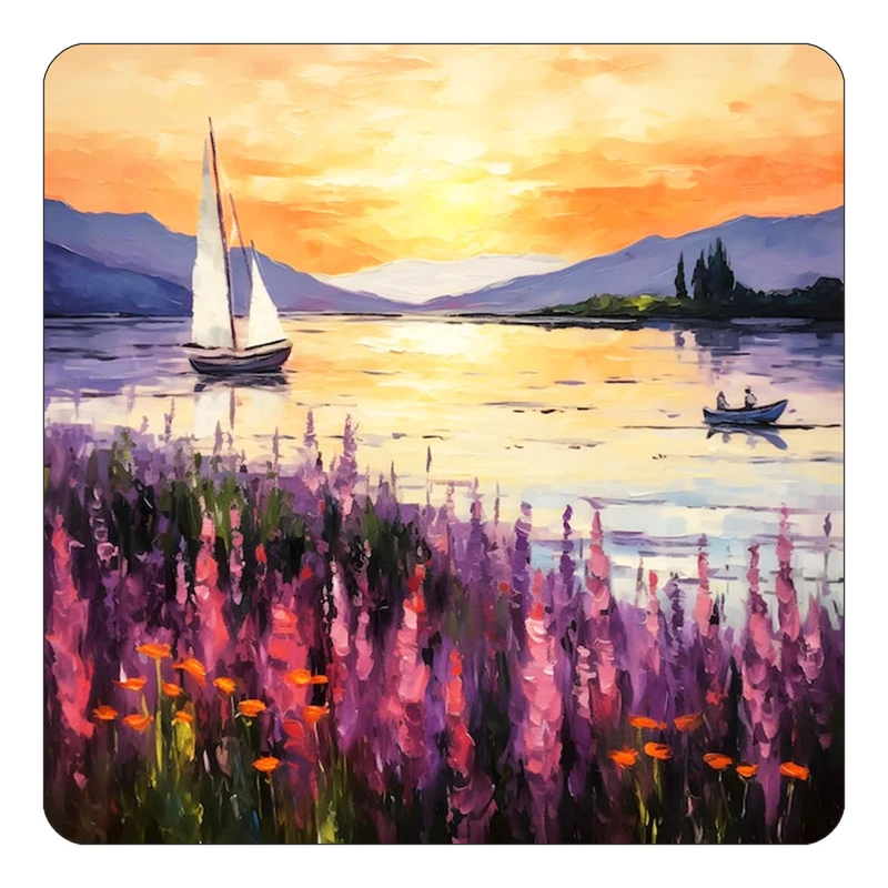 مگنت کاکتی طرح نقاشی رنگ روغن مدل mp72259