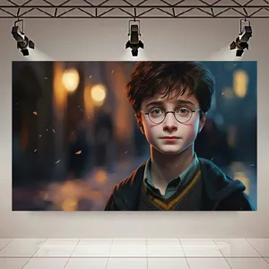 تابلو بوم طرح مخمل هری پاتر مدل خیابان دایگون کد PD130681