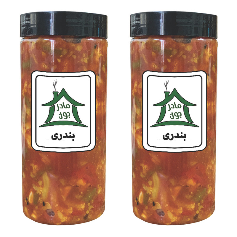 ترشی بندری خونه مادرجون بسته 2 عددی