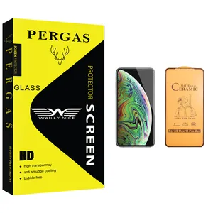 Waily Nice Pergas Glass Ceramics Screen Protector For Apple اپل iPhone XS Max