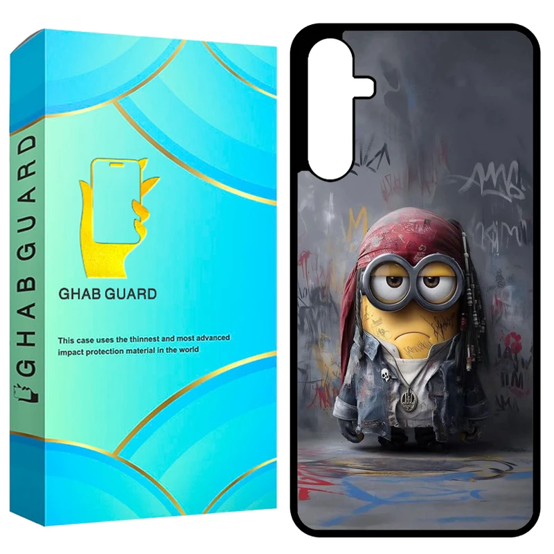 کاور قاب گارد طرح مینیون مدل GCHPA24 مناسب برای گوشی موبایل سامسونگ Galaxy A24 4G