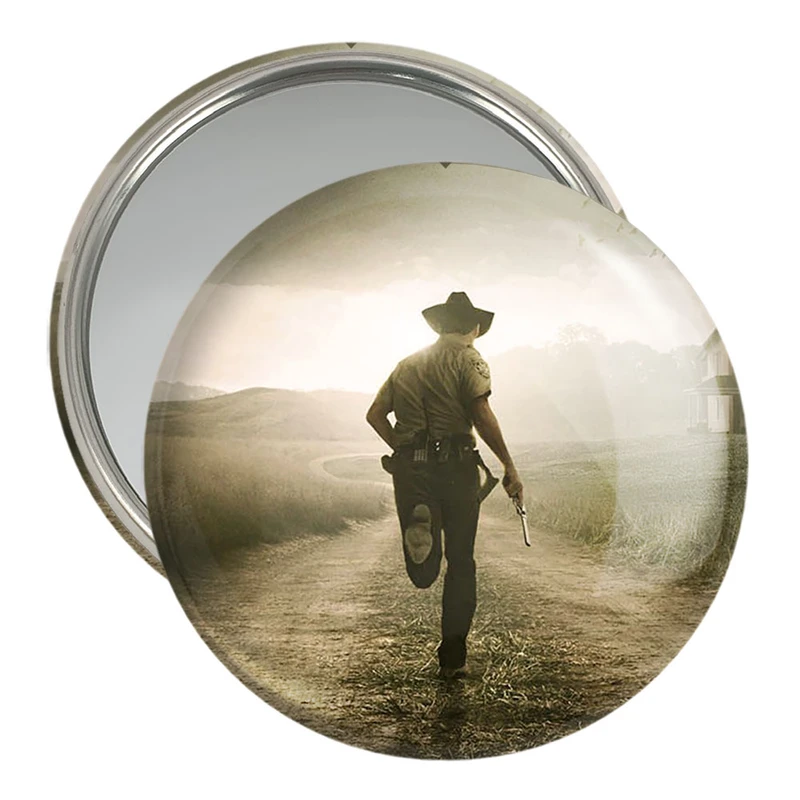 آینه جیبی خندالو مدل سریال مردگان متحرک The Walking Dead  کد 10182