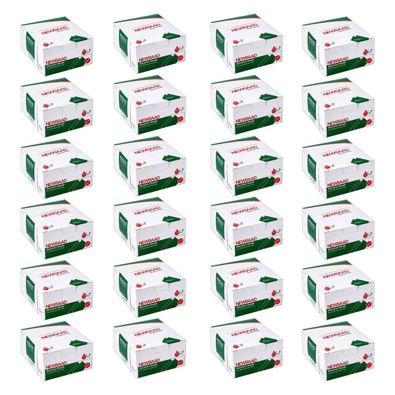 پد الکلی نیوساد مدل A-24 بیست و چهار بسته 100 عددی
