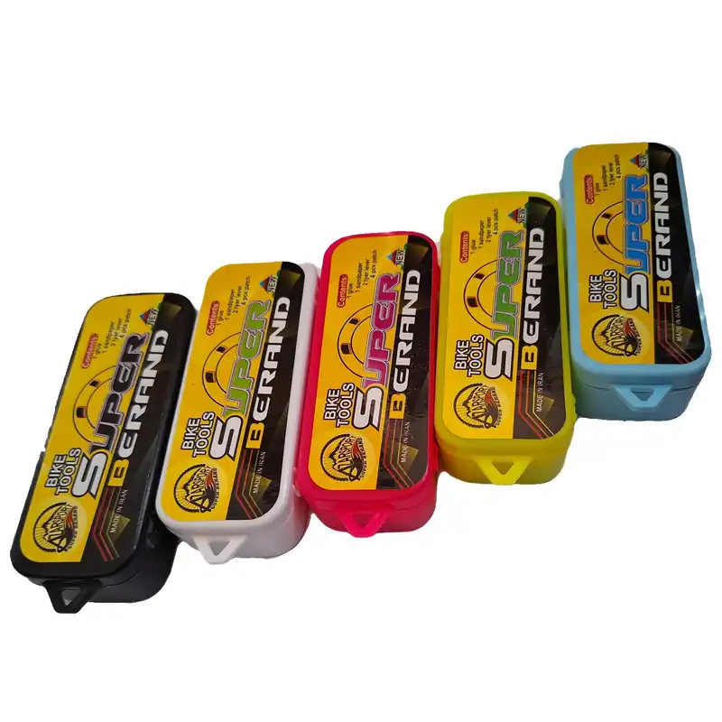 کیت پنچرگیری دوچرخه مدل p1 بسته 12 عددی