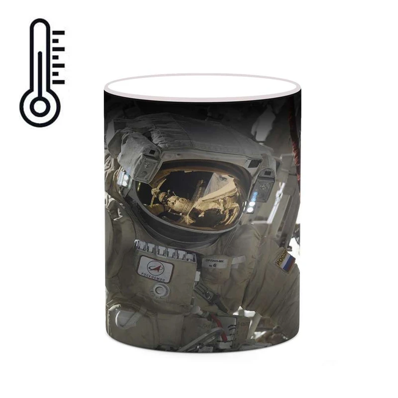 ماگ حرارتی کاکتی مدل فضا و کهکشان کد mgh20273