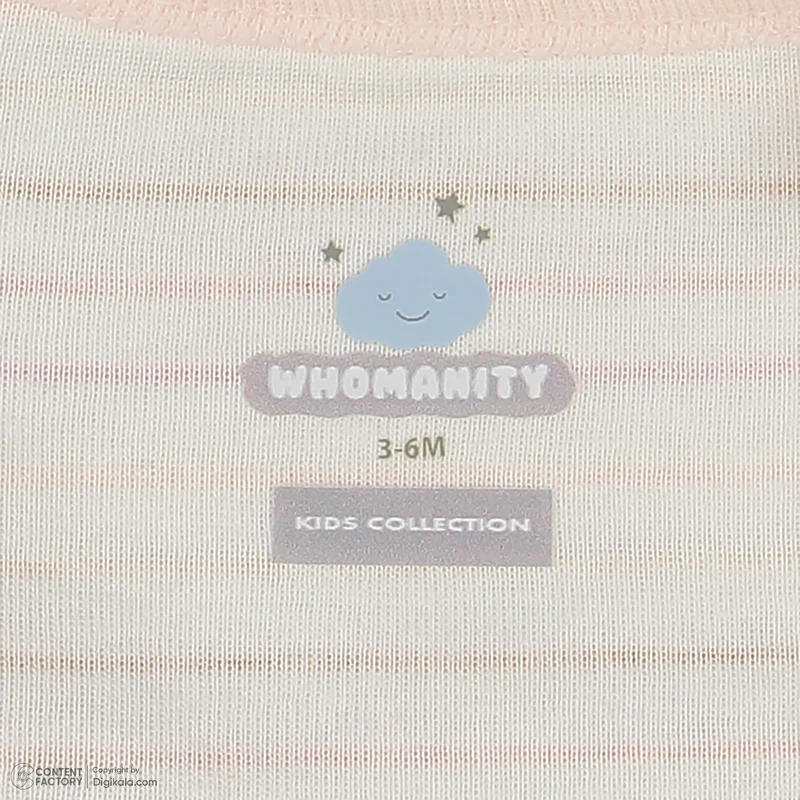 عکس شماره 7 : تی شرت آستین کوتاه نوزادی هومنیتی مدل wybgtspk4 بسته 4 عددی