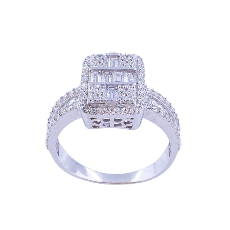 انگشتر نقره زنانه مدل AVN_R107